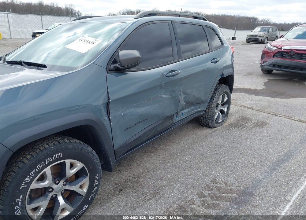 2014 JEEP CHEROKEE TRAILHAWK VIN: 1C4PJMBS7EW134574