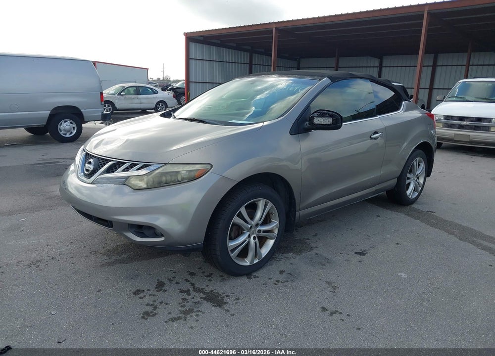 2011 NISSAN MURANO CROSSCABRIOLET VIN: JN8AZ1FY3BW002441