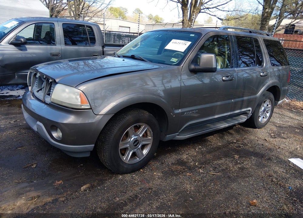 2004 LINCOLN AVIATOR VIN: 5LMEU68H44ZJ34155