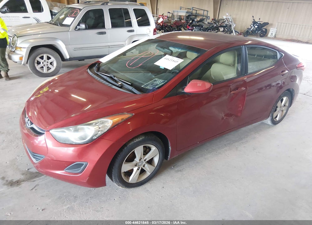 2011 HYUNDAI ELANTRA GLS (ULSAN PLANT) VIN: KMHDH4AE8BU161490