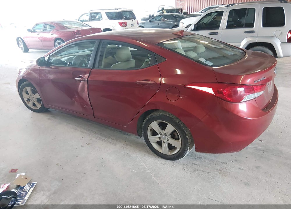 2011 HYUNDAI ELANTRA GLS (ULSAN PLANT) VIN: KMHDH4AE8BU161490