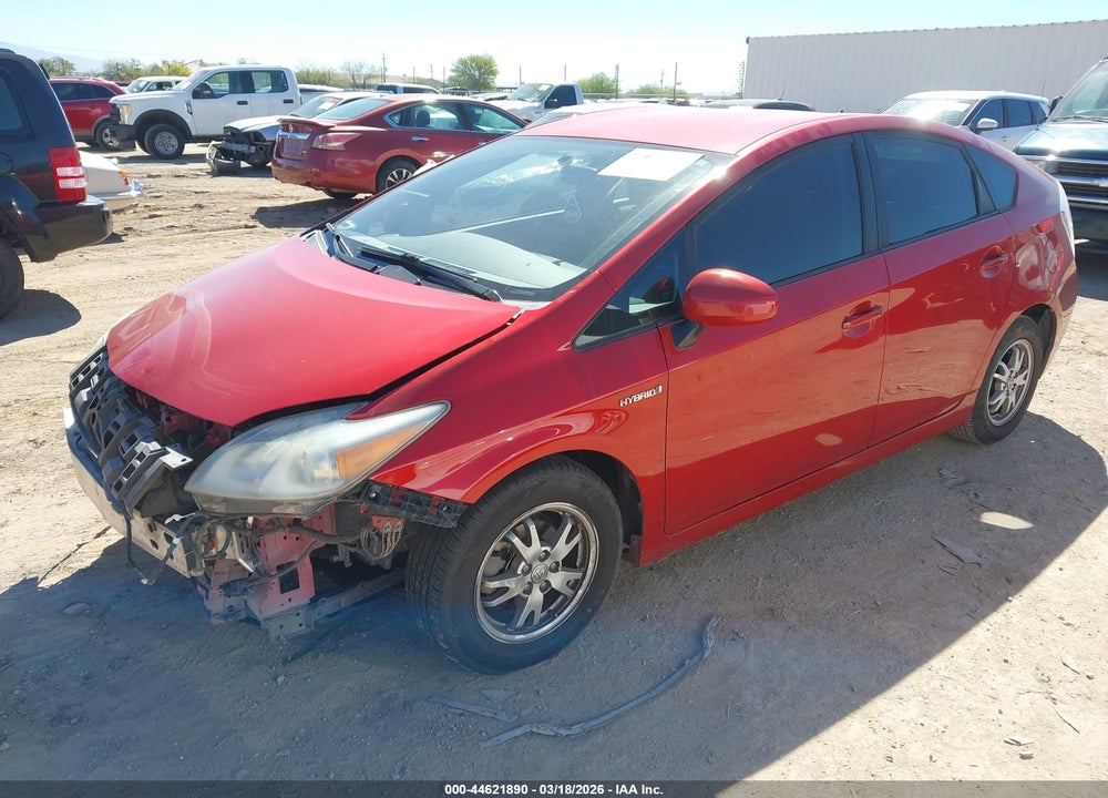 2011 TOYOTA PRIUS TWO VIN: JTDKN3DU4B0317856