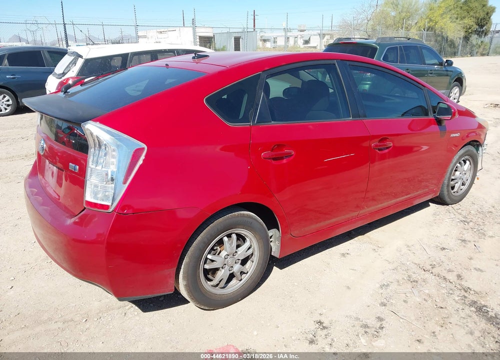 2011 TOYOTA PRIUS TWO VIN: JTDKN3DU4B0317856