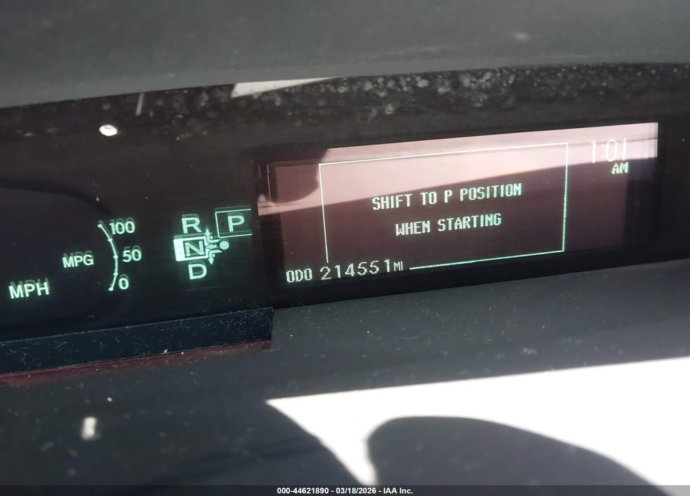 2011 TOYOTA PRIUS TWO VIN: JTDKN3DU4B0317856