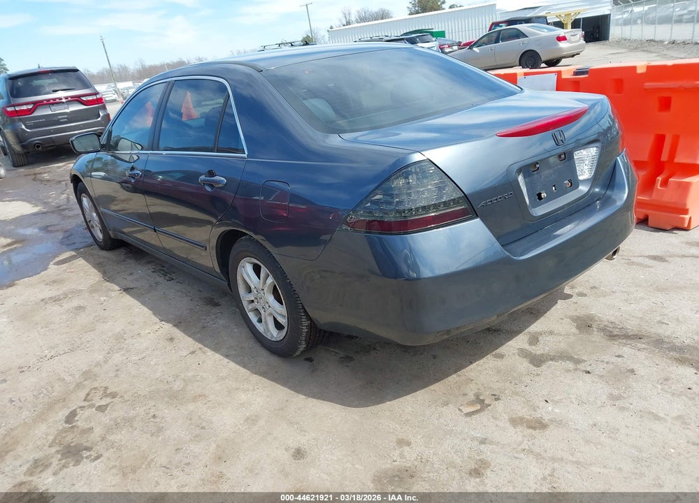 2007 HONDA ACCORD 2.4 SE VIN: 1HGCM56387A111286