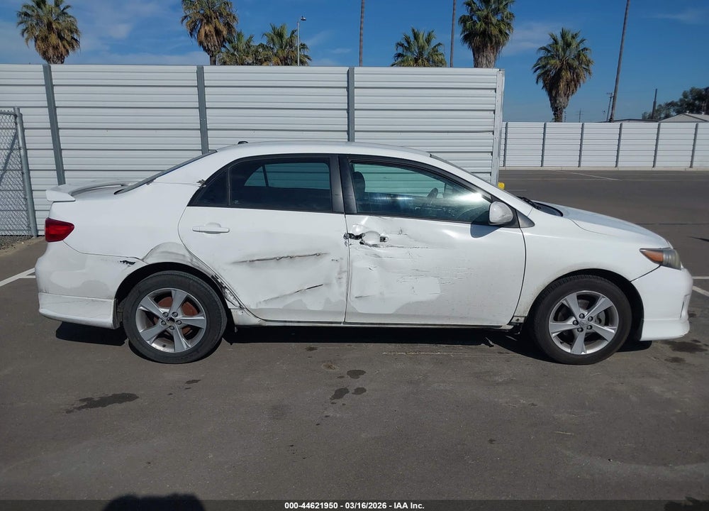 2011 TOYOTA COROLLA S VIN: 2T1BU4EE8BC667660