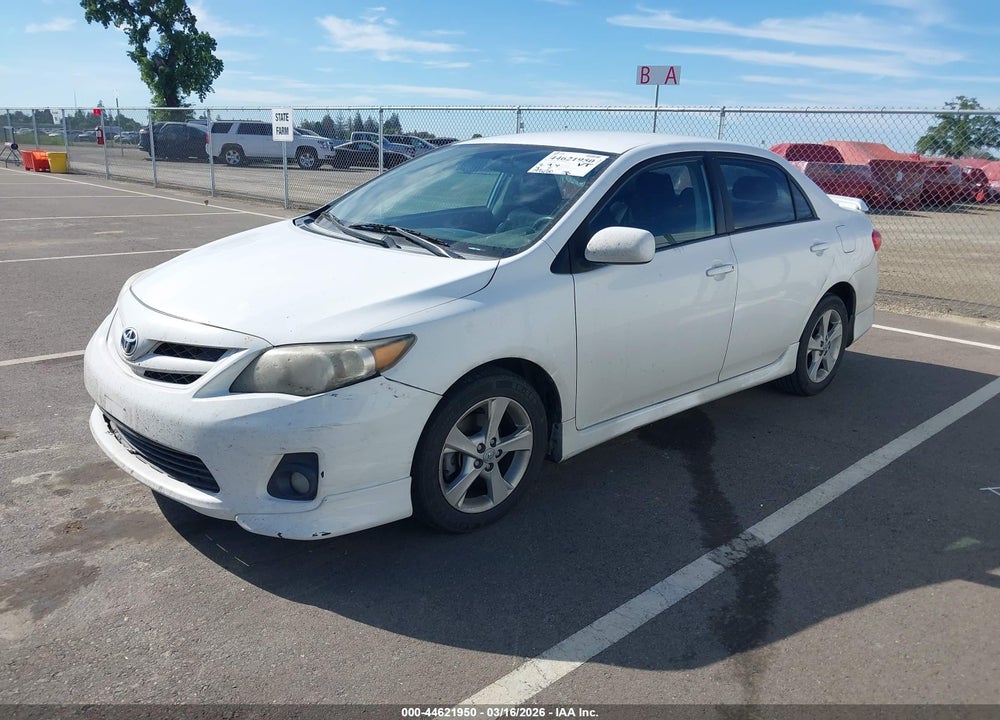 2011 TOYOTA COROLLA S VIN: 2T1BU4EE8BC667660