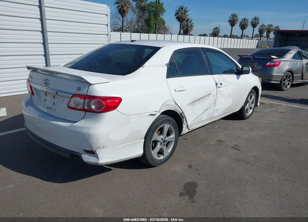 2011 TOYOTA COROLLA S VIN: 2T1BU4EE8BC667660