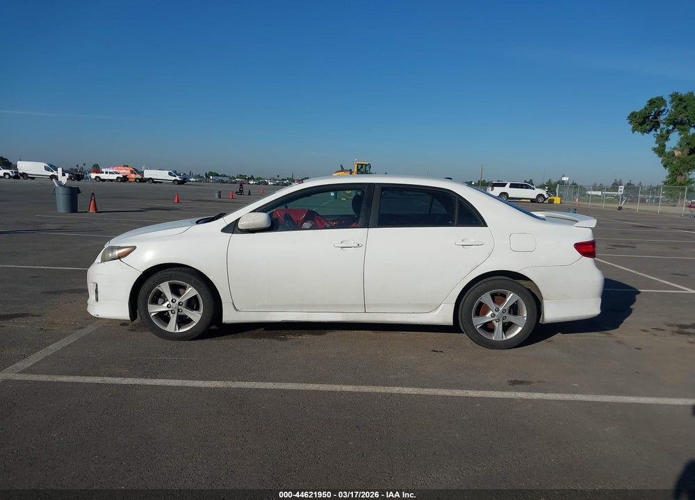 2011 TOYOTA COROLLA S VIN: 2T1BU4EE8BC667660