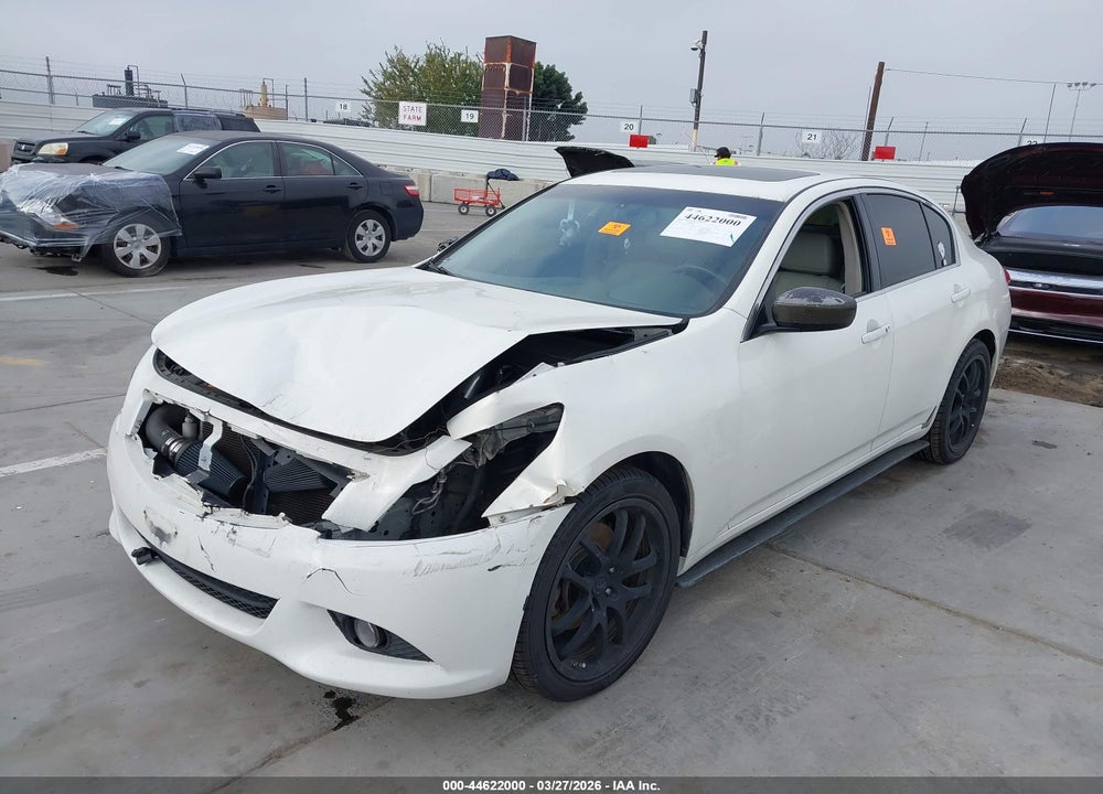 2011 INFINITI G37X VIN: JN1CV6AR4BM409650