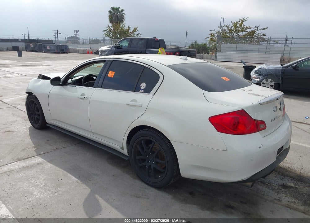2011 INFINITI G37X VIN: JN1CV6AR4BM409650