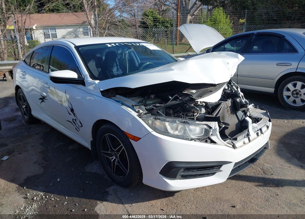 2016 HONDA CIVIC LX VIN: 19XFC2F5XGE096222