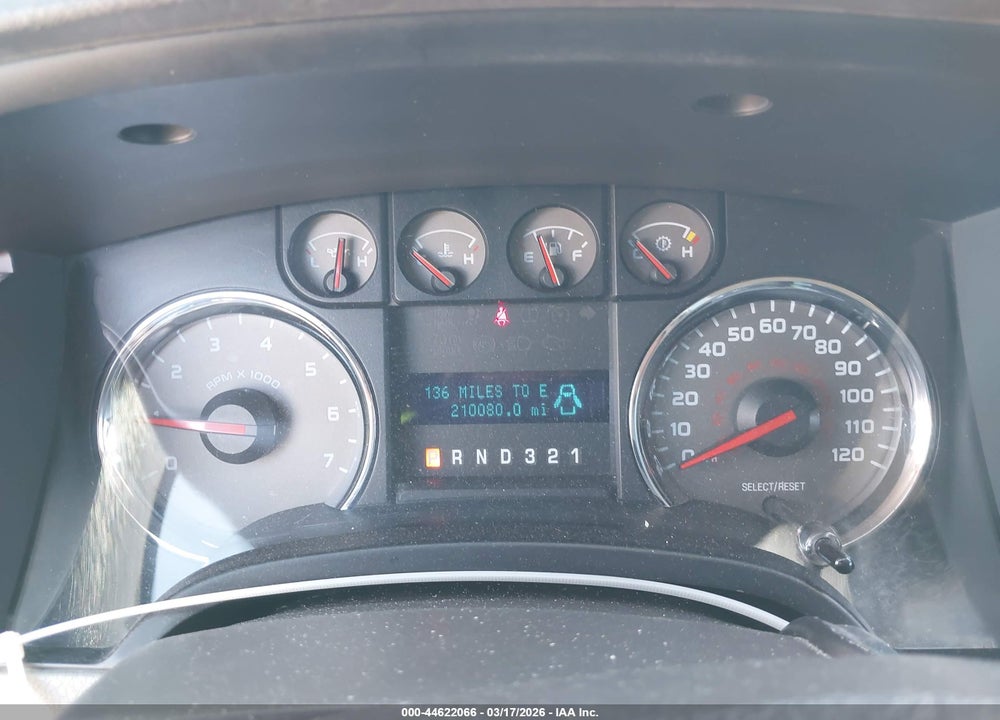 2010 FORD F-150 XLT VIN: 1FTEW1C83AKA77043