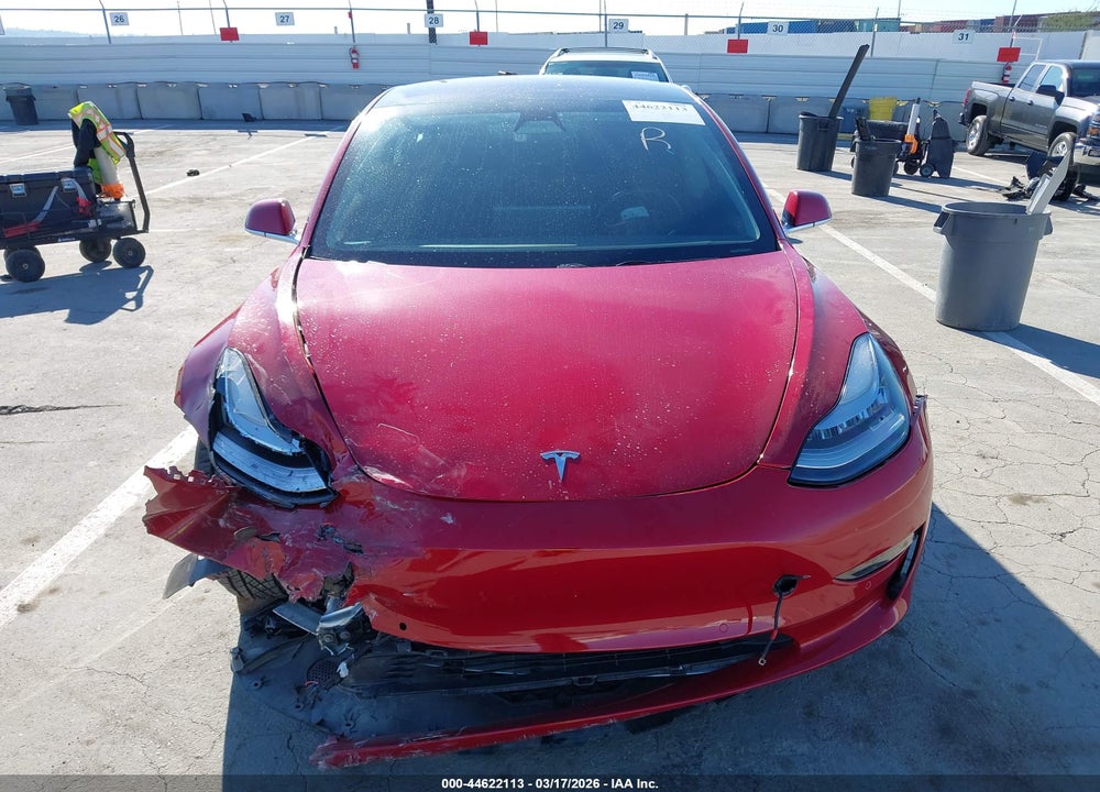 2018 TESLA MODEL 3 LONG RANGE/PERFORMANCE VIN: 5YJ3E1EB8JF091407