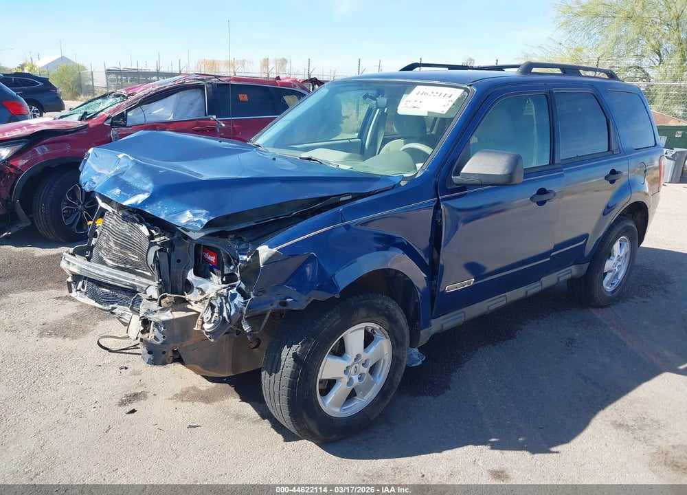 2008 FORD ESCAPE XLT VIN: 1FMCU03Z08KE74344