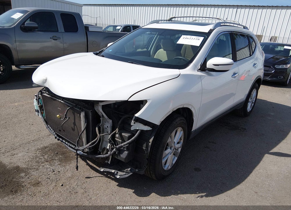 2016 NISSAN ROGUE SV VIN: 5N1AT2MT4GC740991