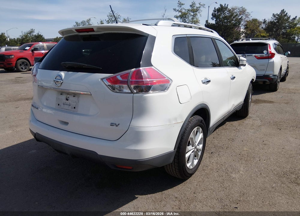2016 NISSAN ROGUE SV VIN: 5N1AT2MT4GC740991
