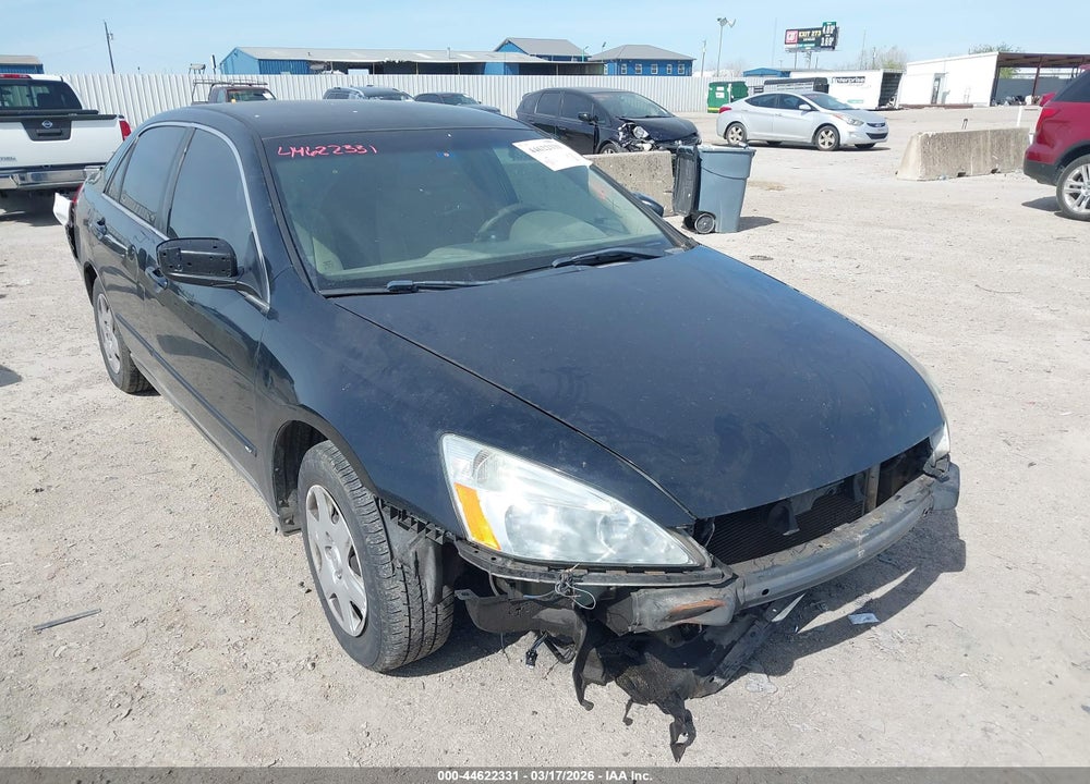 2007 HONDA ACCORD 2.4 LX VIN: 3HGCM56477G711341