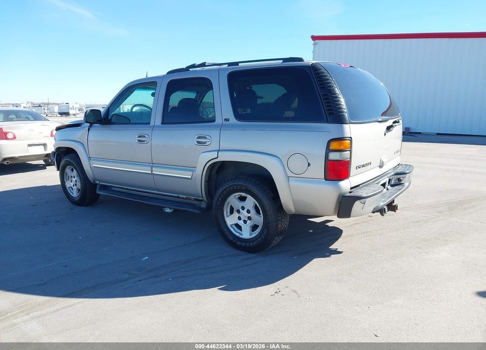 2005 CHEVROLET TAHOE LT VIN: 1GNEK13TX5J206513
