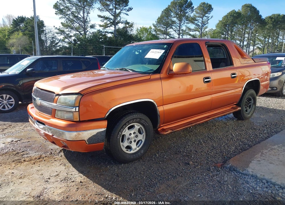 2004 CHEVROLET AVALANCHE 1500 VIN: 3GNEC12T74G262231