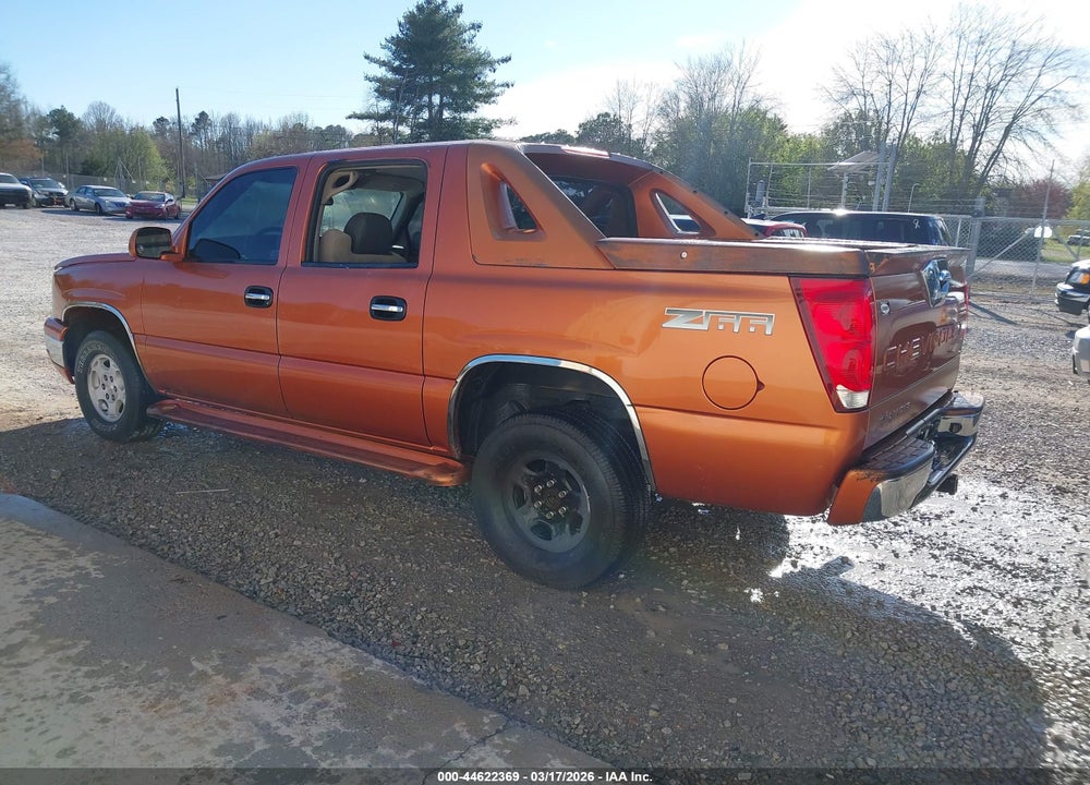 2004 CHEVROLET AVALANCHE 1500 VIN: 3GNEC12T74G262231