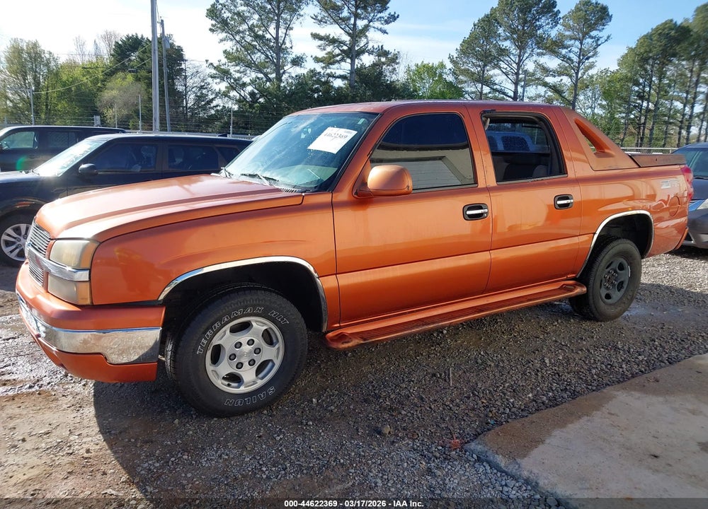 2004 CHEVROLET AVALANCHE 1500 VIN: 3GNEC12T74G262231