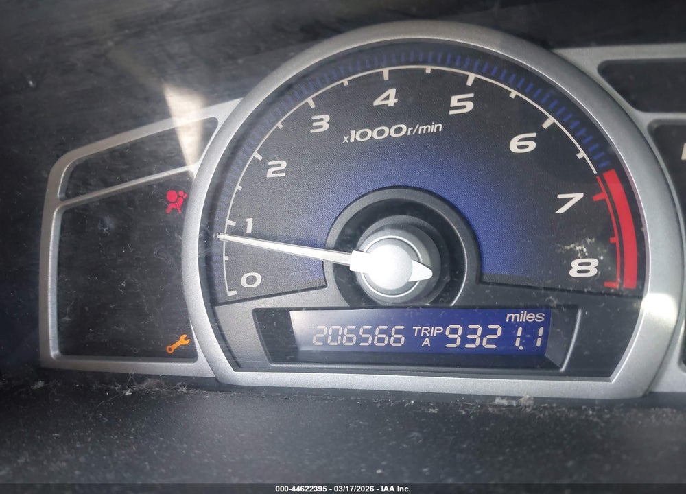 2008 HONDA CIVIC EX VIN: 2HGFG12828H532521