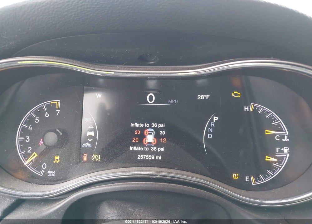 2019 JEEP GRAND CHEROKEE UPLAND 4X4 VIN: 1C4RJFAGXKC791920