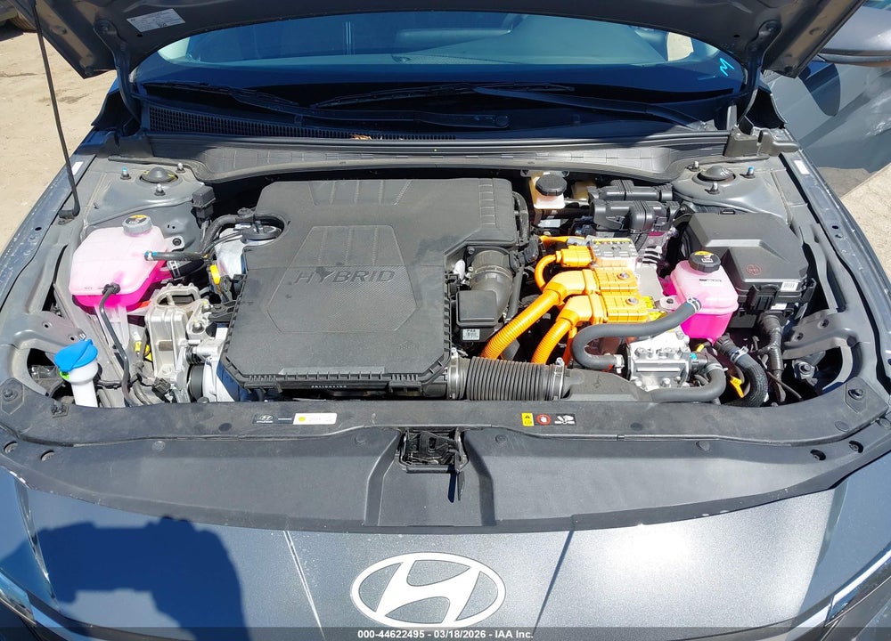 2025 HYUNDAI ELANTRA HYBRID BLUE VIN: KMHLM4DJ3SU150588