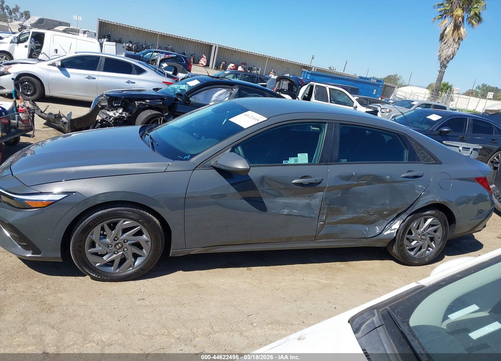 2025 HYUNDAI ELANTRA HYBRID BLUE VIN: KMHLM4DJ3SU150588