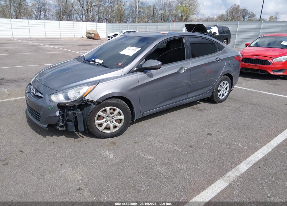 2014 HYUNDAI ACCENT GLS VIN: KMHCT4AE5EU739107