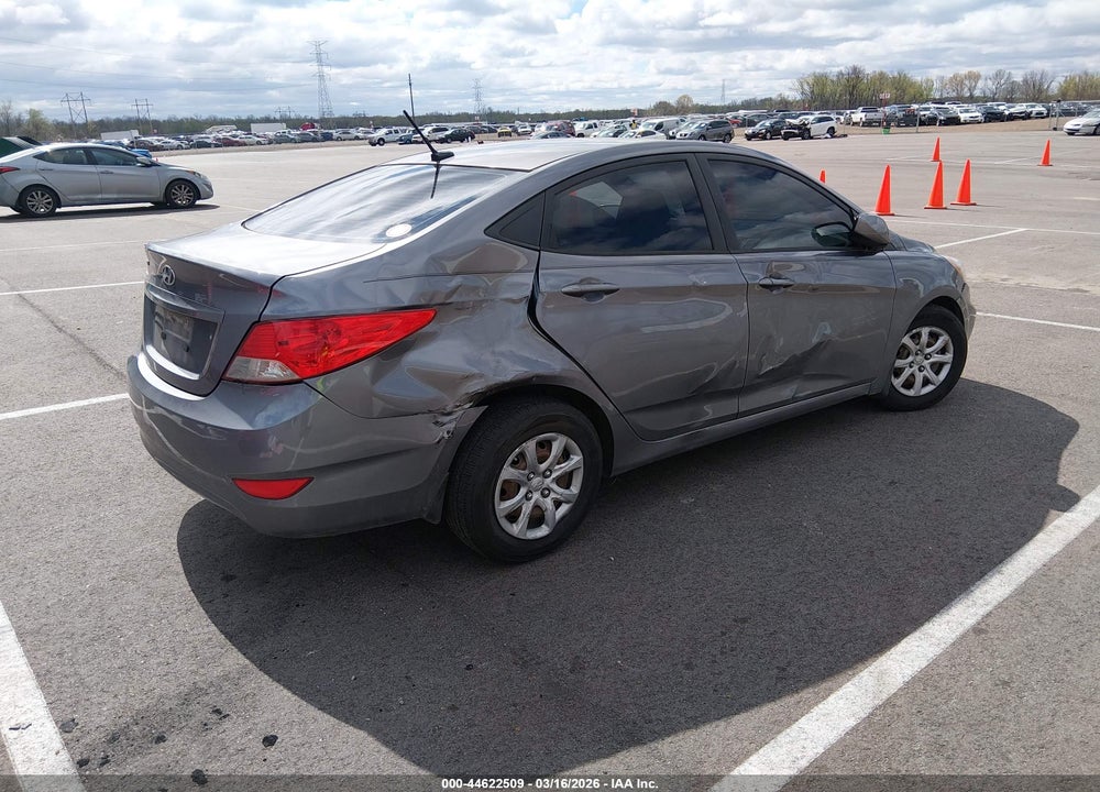 2014 HYUNDAI ACCENT GLS VIN: KMHCT4AE5EU739107