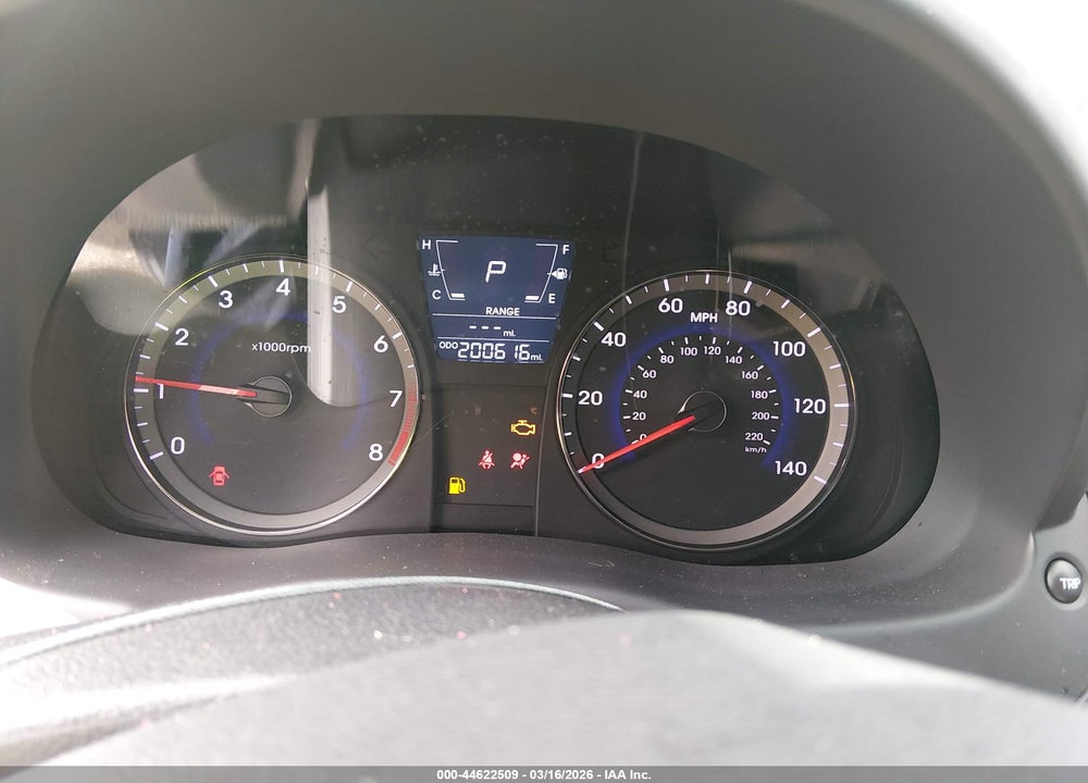 2014 HYUNDAI ACCENT GLS VIN: KMHCT4AE5EU739107