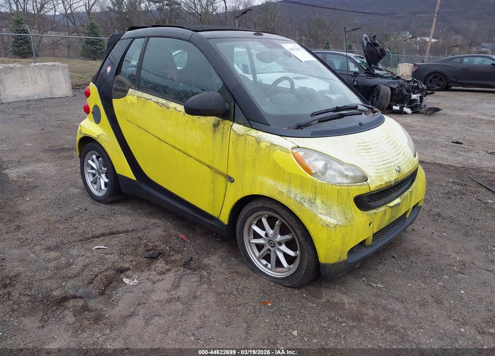 2008 SMART FORTWO PASSION VIN: WMEEK31X08K188842