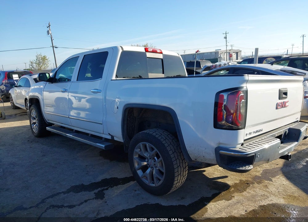 2018 GMC SIERRA 1500 SLT VIN: 3GTU2NEC7JG626265