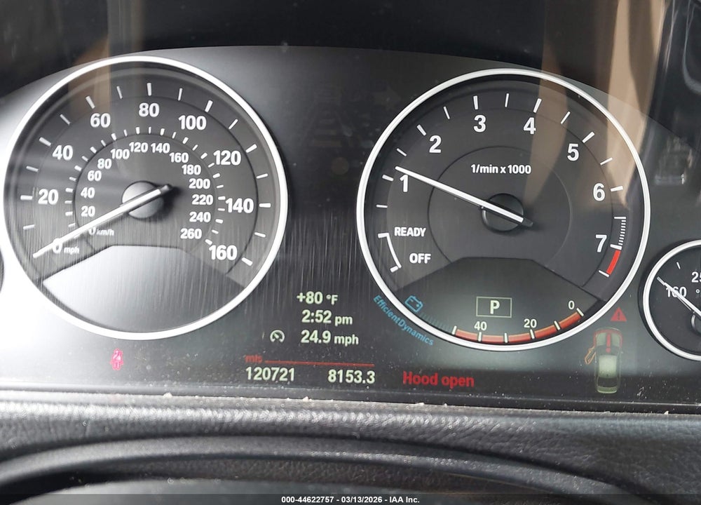 2012 BMW 328I VIN: WBA3A5C55CF345103