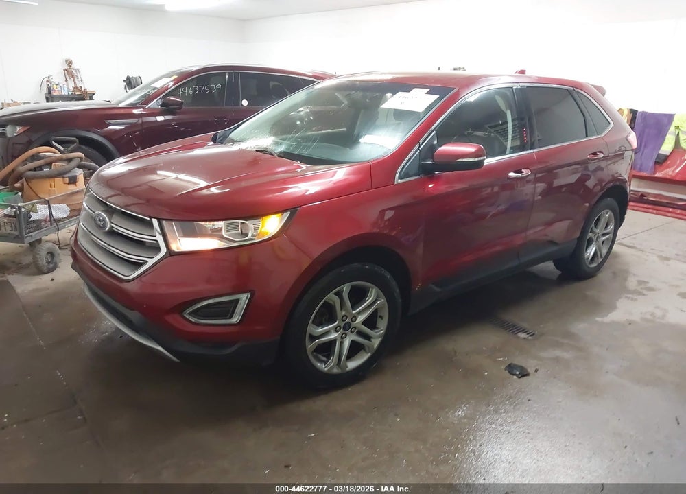2017 FORD EDGE TITANIUM VIN: 2FMPK4K93HBB06136