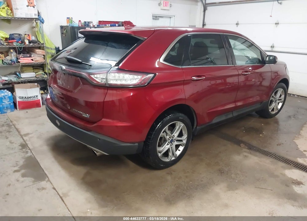 2017 FORD EDGE TITANIUM VIN: 2FMPK4K93HBB06136