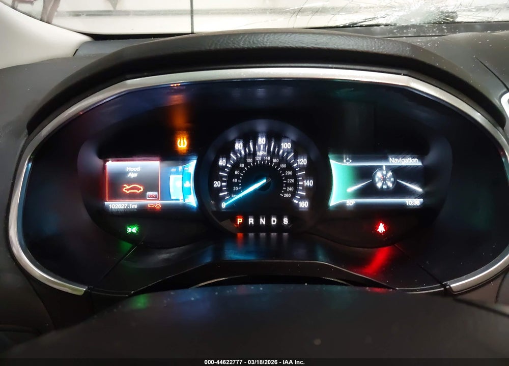 2017 FORD EDGE TITANIUM VIN: 2FMPK4K93HBB06136