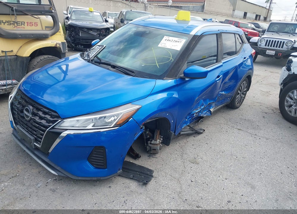 2022 NISSAN KICKS SV XTRONIC CVT VIN: 3N1CP5CV5NL482975