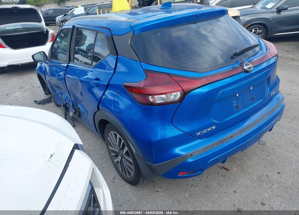 2022 NISSAN KICKS SV XTRONIC CVT VIN: 3N1CP5CV5NL482975