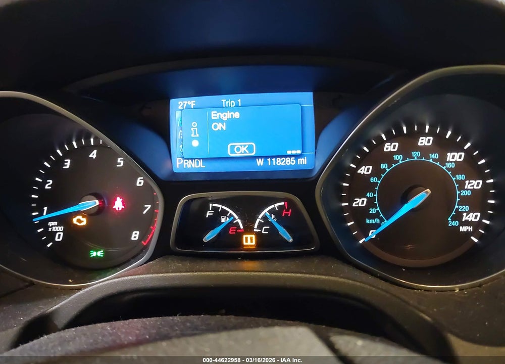 2014 FORD FOCUS SE VIN: 1FADP3K25EL336235