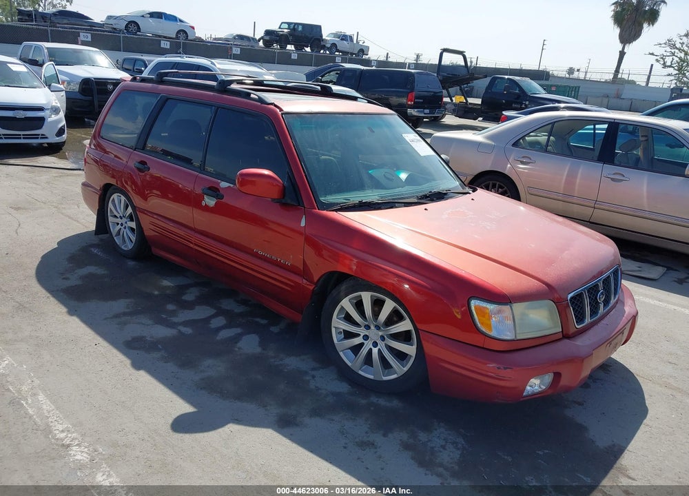 2002 SUBARU FORESTER S VIN: JF1SF65662H750357