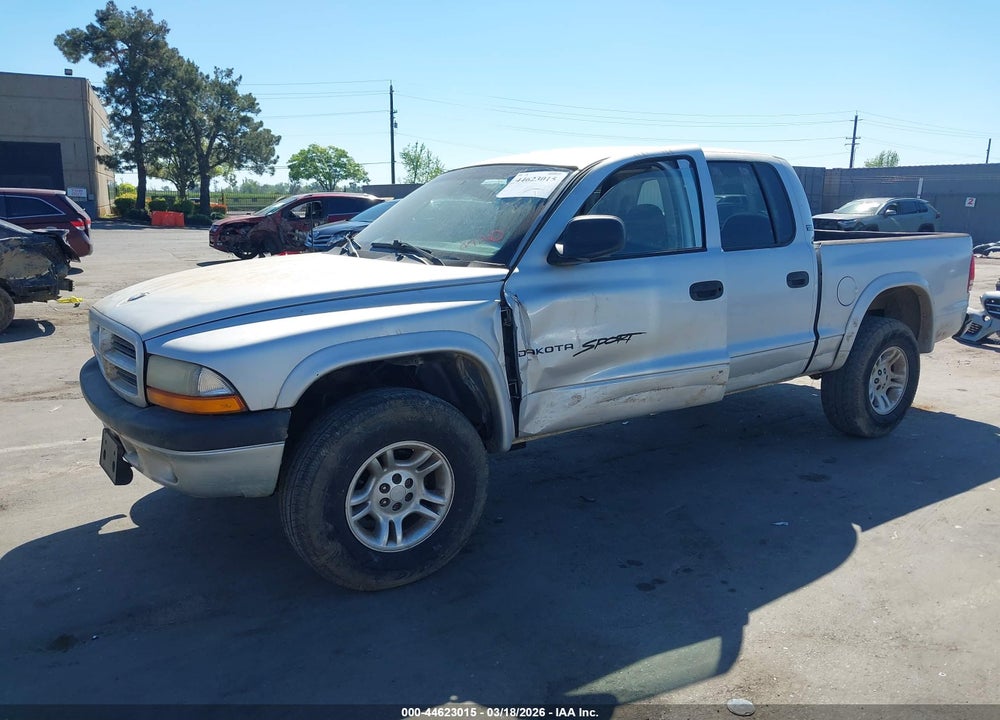 2001 DODGE DAKOTA SLT/SPORT VIN: 1B7GG2AN01S160952