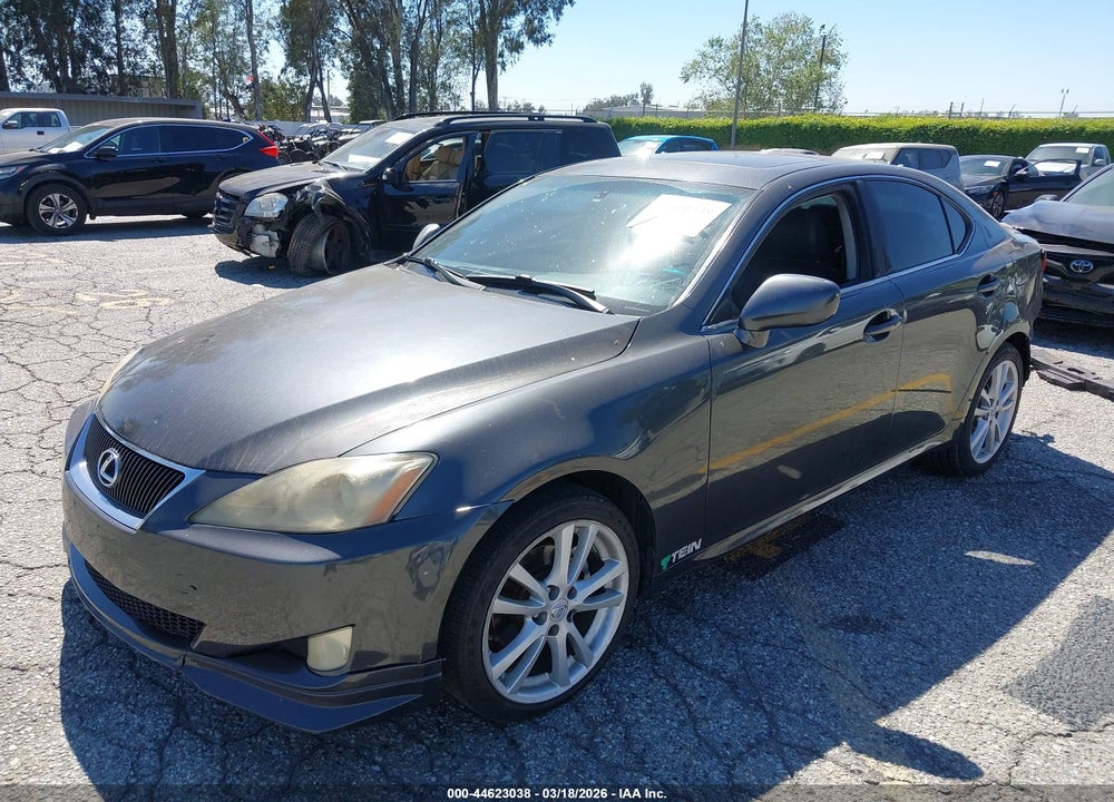 2006 LEXUS IS 250 VIN: JTHBK262962017527