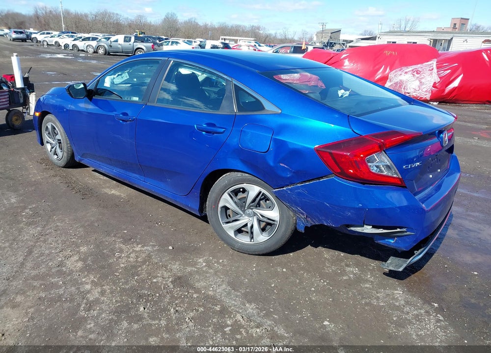 2019 HONDA CIVIC LX VIN: 2HGFC2F64KH549449