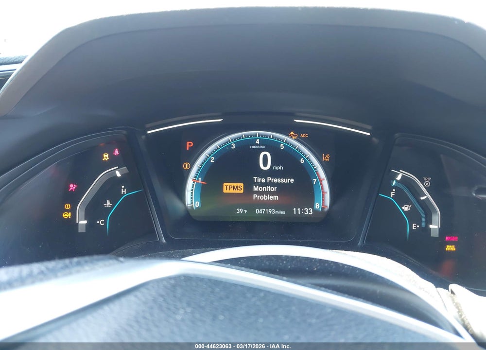 2019 HONDA CIVIC LX VIN: 2HGFC2F64KH549449