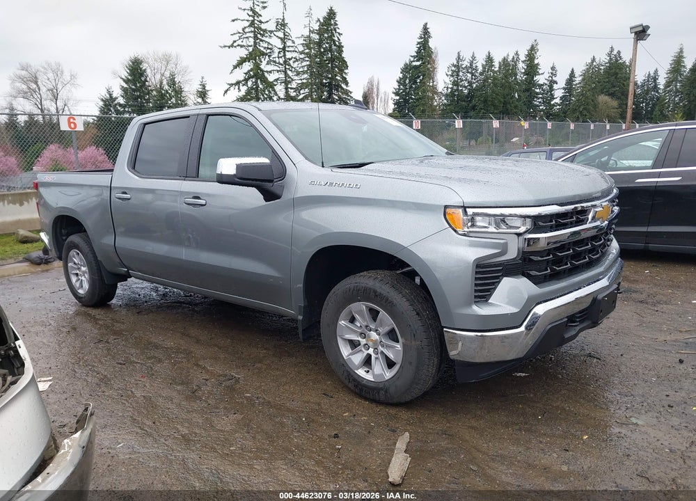 2026 CHEVROLET SILVERADO 1500 4WD  STANDARD BED LT VIN: 2GCUKDED4T1161460