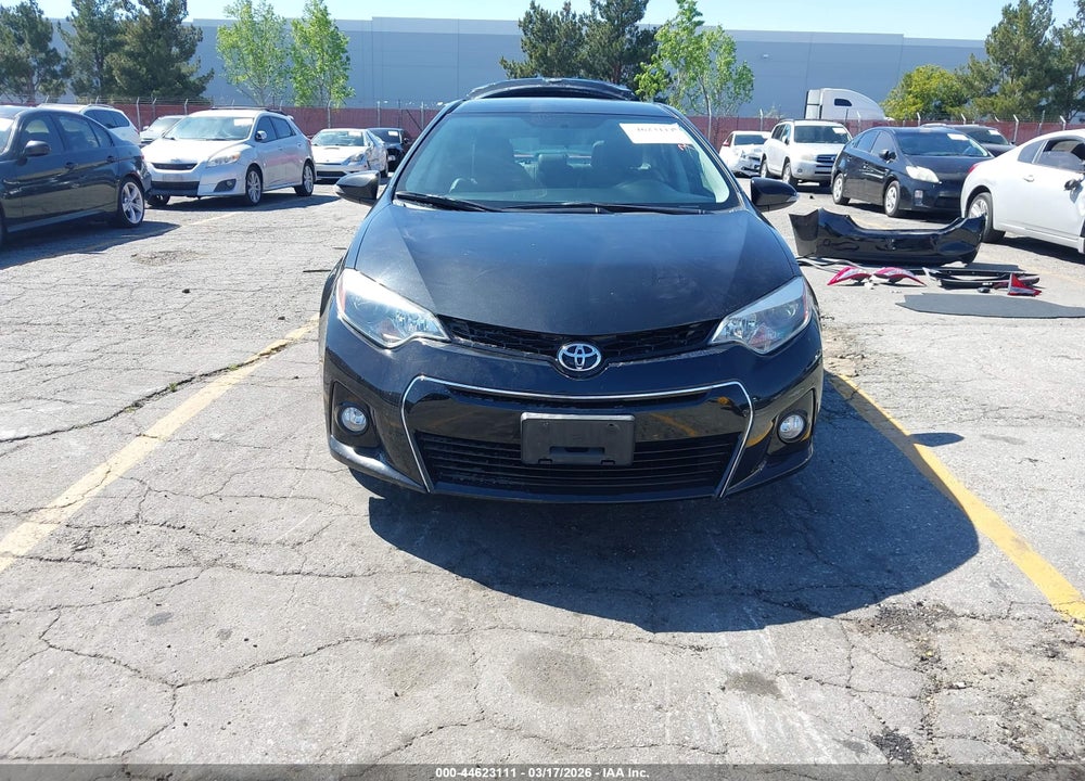 2014 TOYOTA COROLLA S PLUS VIN: 5YFBURHE6EP152671