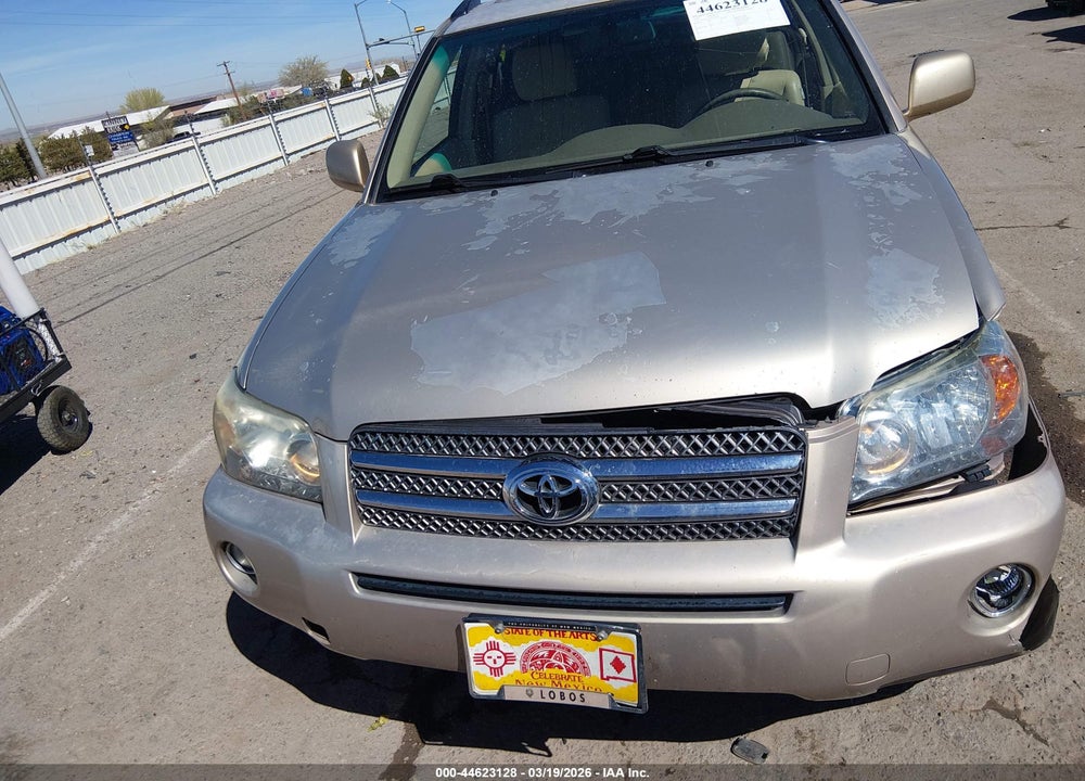 2007 TOYOTA HIGHLANDER HYBRID LIMITED V6 VIN: JTEEW21A670034800